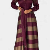 Zsófia | Kényelmes csíkos maxi ruha