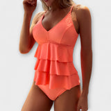 Csillagok | Csillag mintás fürdőruha elegáns strandviselet