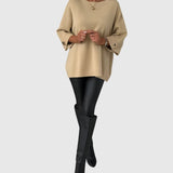 Janel | Laza elegáns mindennapokra pulóver