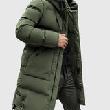 Január | Kapucnis pehelykabát hideg napokra