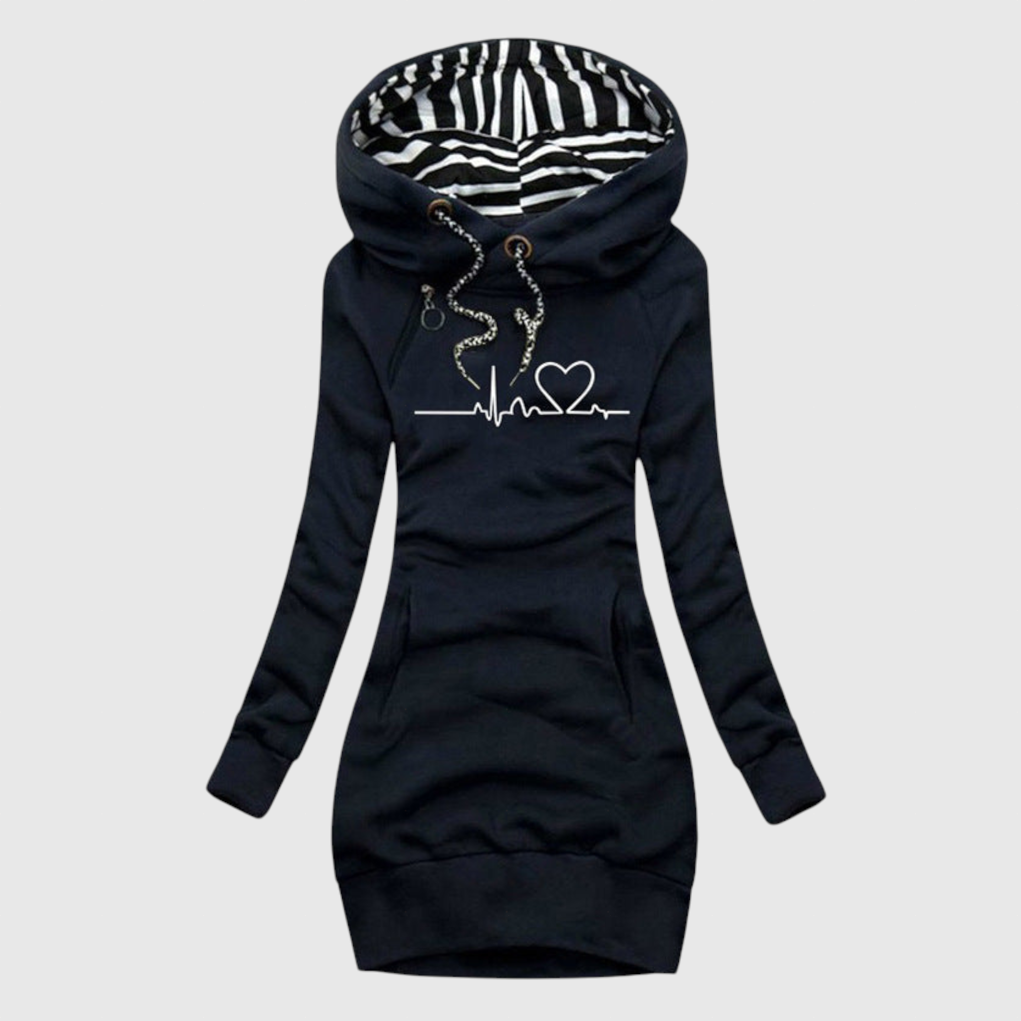 Kristina | Kristina elegans szívvel pulóver 