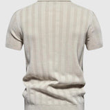 Kálmán | Klasszikus, puha anyagú galléros póló