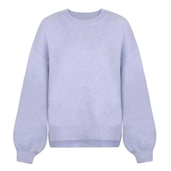 Kiara | Női lezser pulóver ejtett vaillrésszel