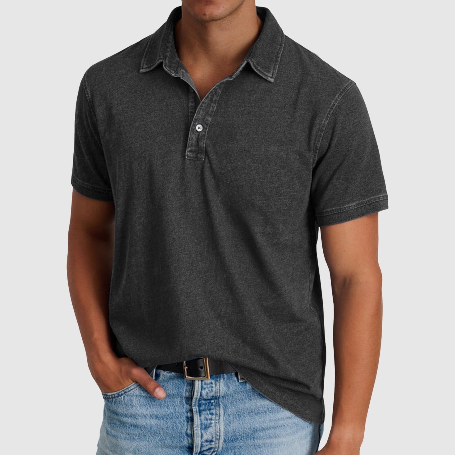 Nándor | Retro gólyalábas kényelmes polóing