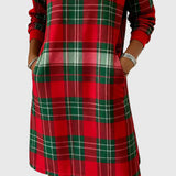 Kira | Puha kockás Eloise ruha