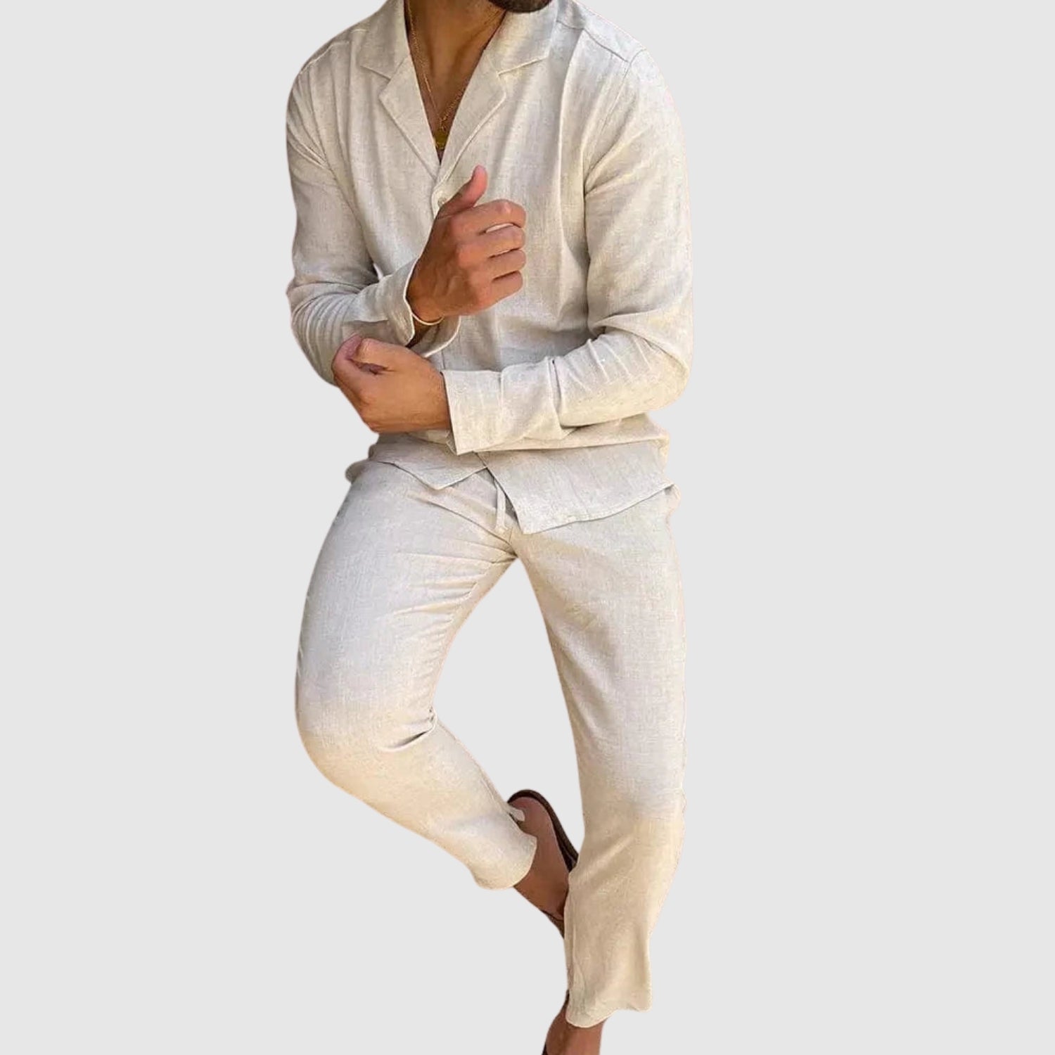 Jenő | Kényelmes elegáns vaiszon szett