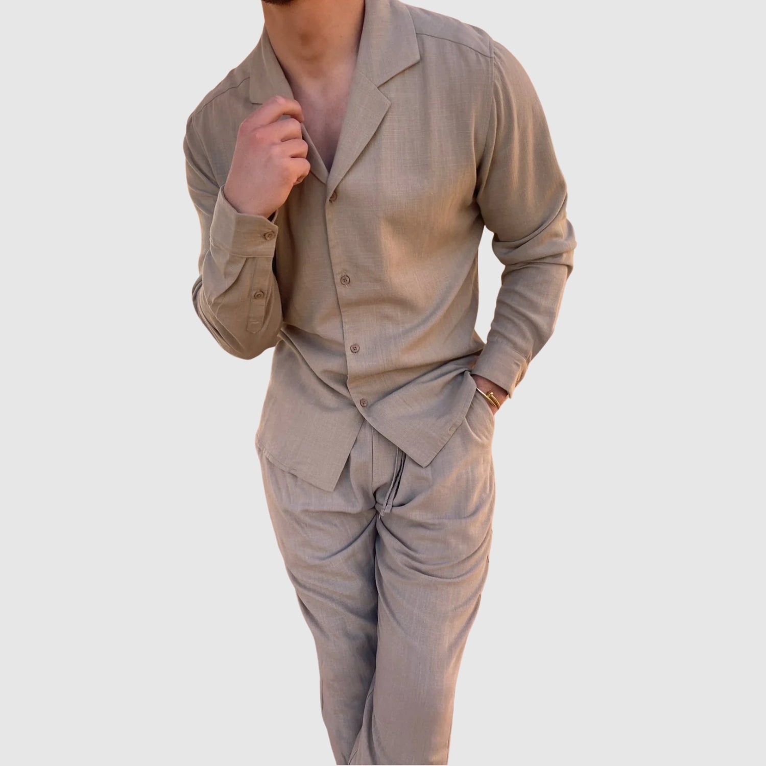 Jenő | Kényelmes elegáns vaiszon szett