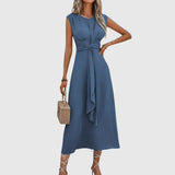 Emma | Elegans ujjatlan maxi ruha