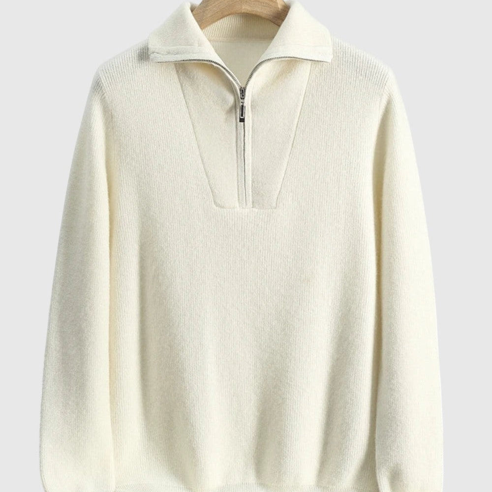 Hunor | Felcipzáras kasmír poló ferfiaknak