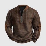 Charles | Prémium fel cipzáros pulóver