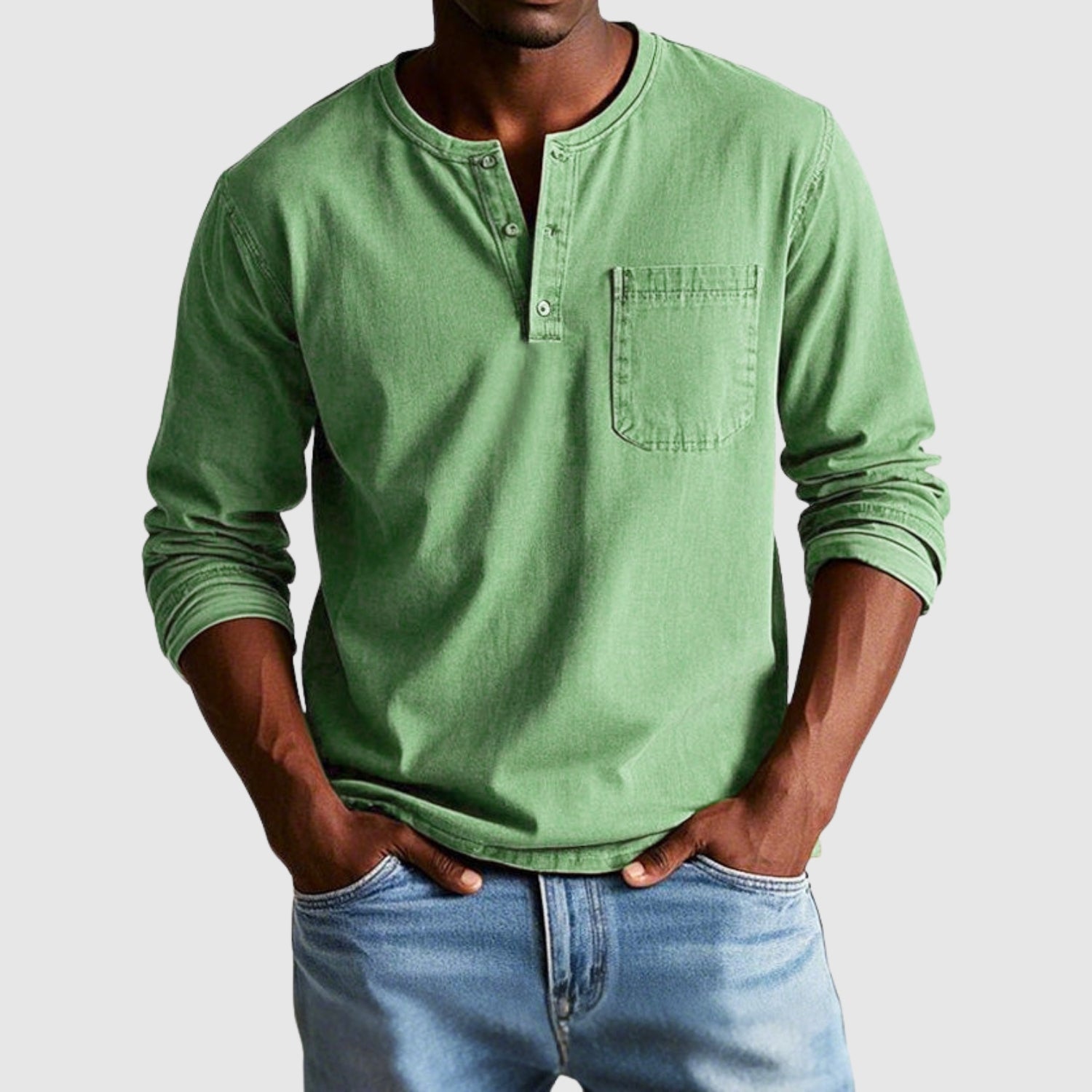 Gábor | Vintage stílusú hosszú ujjú ing