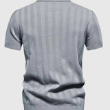 Kálmán | Klasszikus, puha anyagú galléros póló