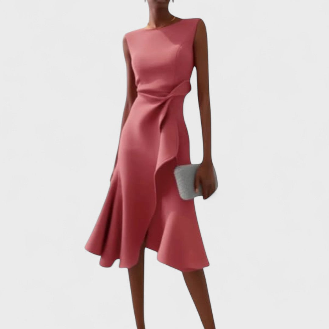 Andrea | Elegans modern aszimmetrikus ruha