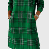 Kira | Puha kockás Eloise ruha