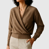 Elena | Elegant V-neck sweater
