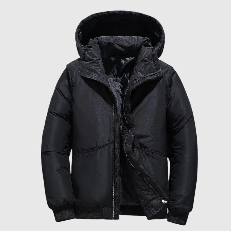 József | Tartós pehelykabát kapucnival 