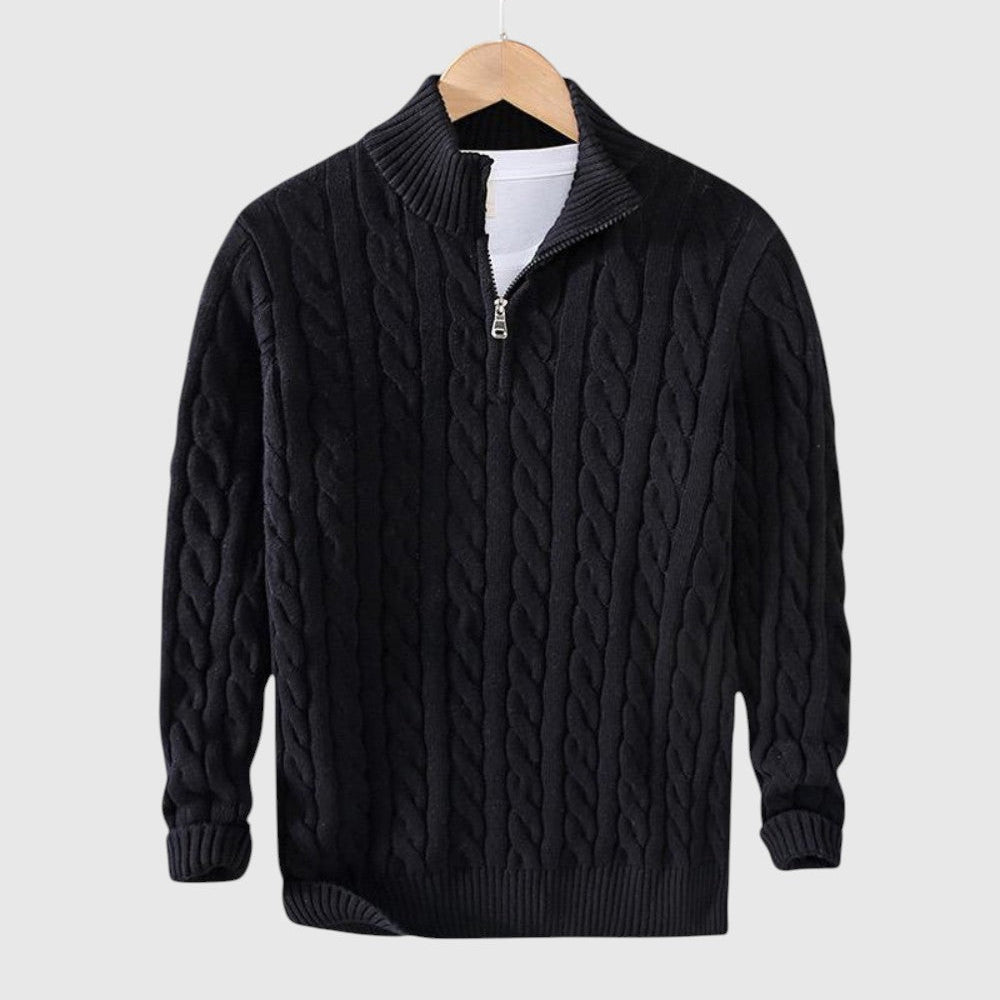 Csanád | Férfi prémium pamut pulóver