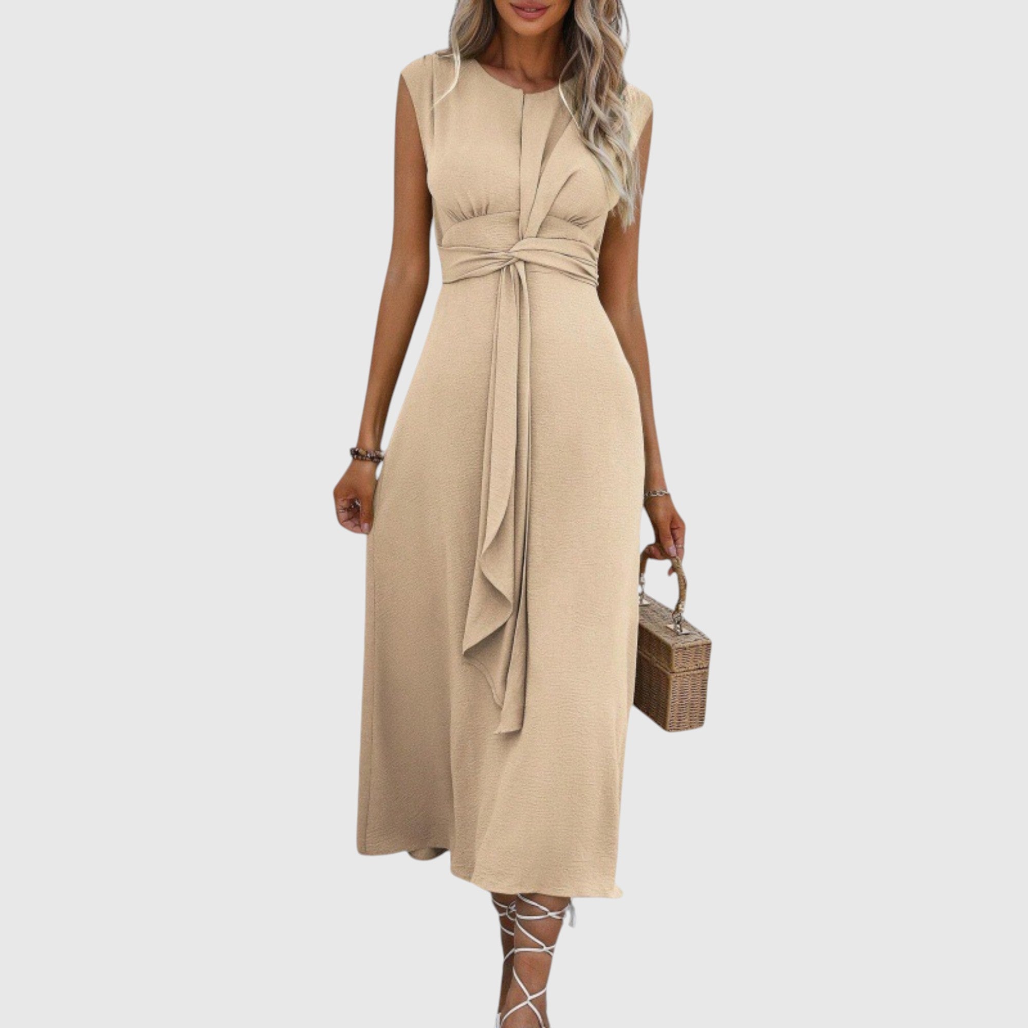 Emma | Elegans ujjatlan maxi ruha