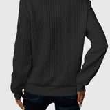 Amalie | Kötött elegáns cipzárral pulóver