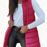 Eső | Kapucnis puffer mellény