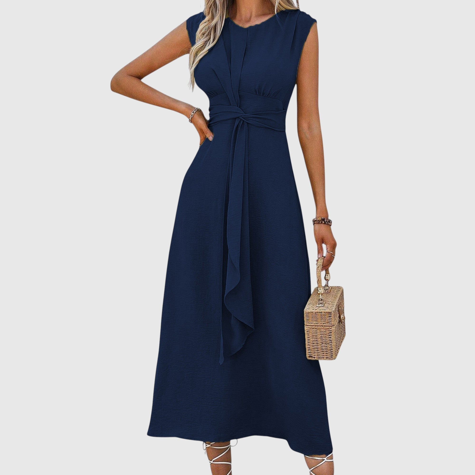 Emma | Elegans ujjatlan maxi ruha