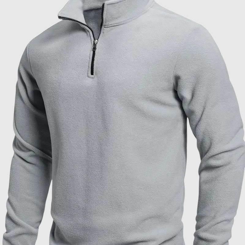 Kornél | Elegáns férfi cipzáras felső