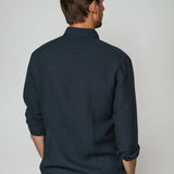 Helga | Tengerészkék vászoning