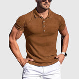 Henrik | Elegáns csíkos ferfi polóing