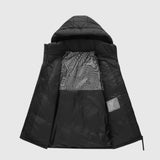 Sztanyiszláv | Férfi steppelt kabát meleg stílusos 