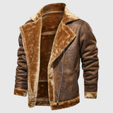 Nyikolaj | Férfi bőrkabát stílusos és kényelmes 