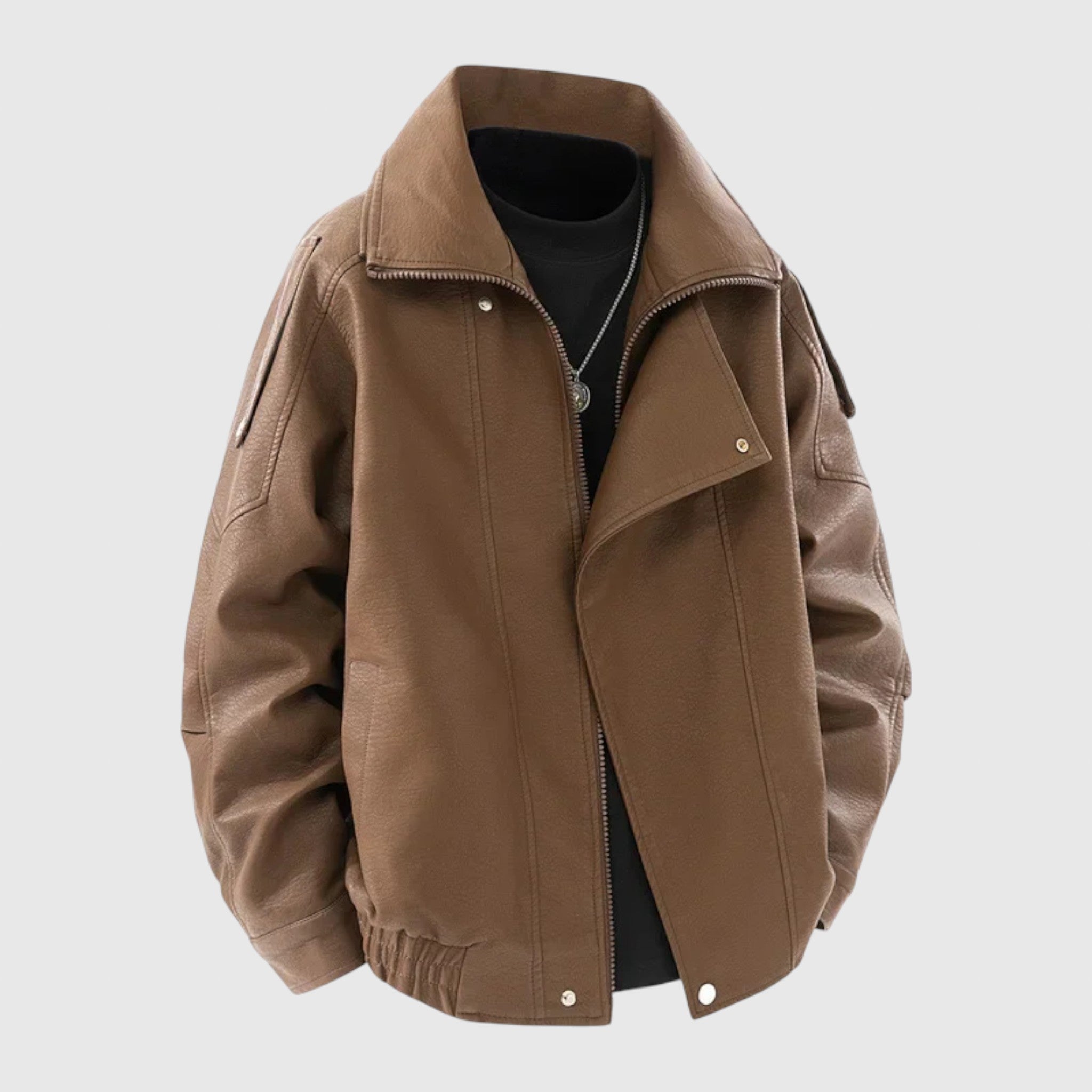 Branimir | Férfi bőrkabát örök elegance