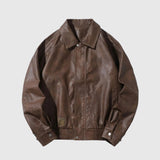 Zsófia | Időtlen ferfi bőrkabát elegancia