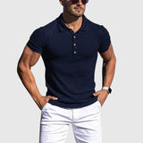 Henrik | Elegáns csíkos ferfi polóing