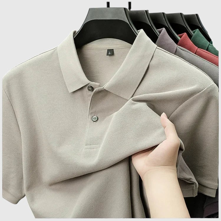 Aladár | Férfi pamut pole elegans