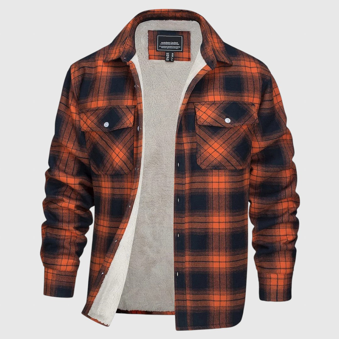 Plamen | Stílusos férfi fakitermelő dzseki