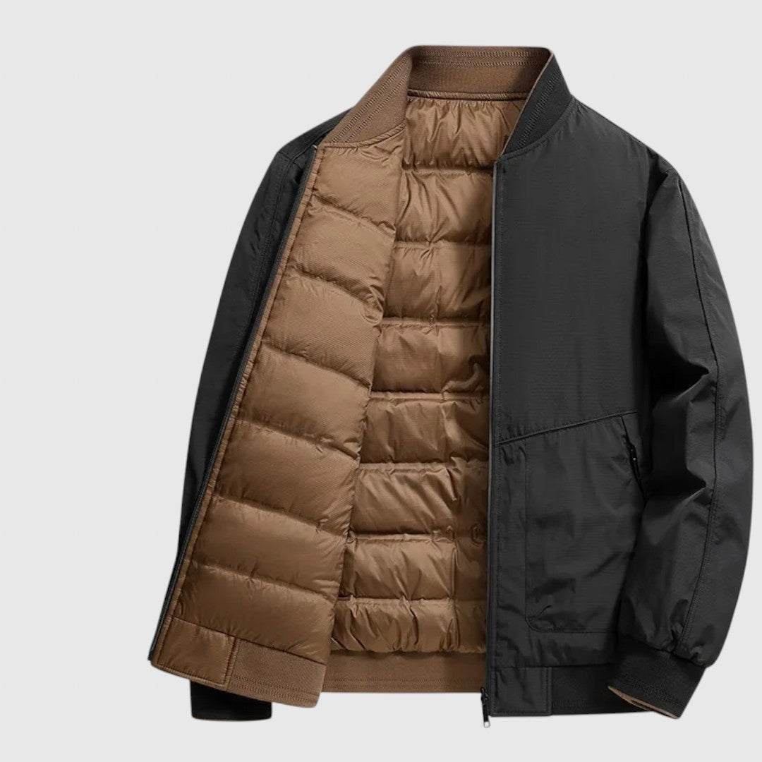 Vencislav | Férfi steppelt dzseki meleg kényelmes 