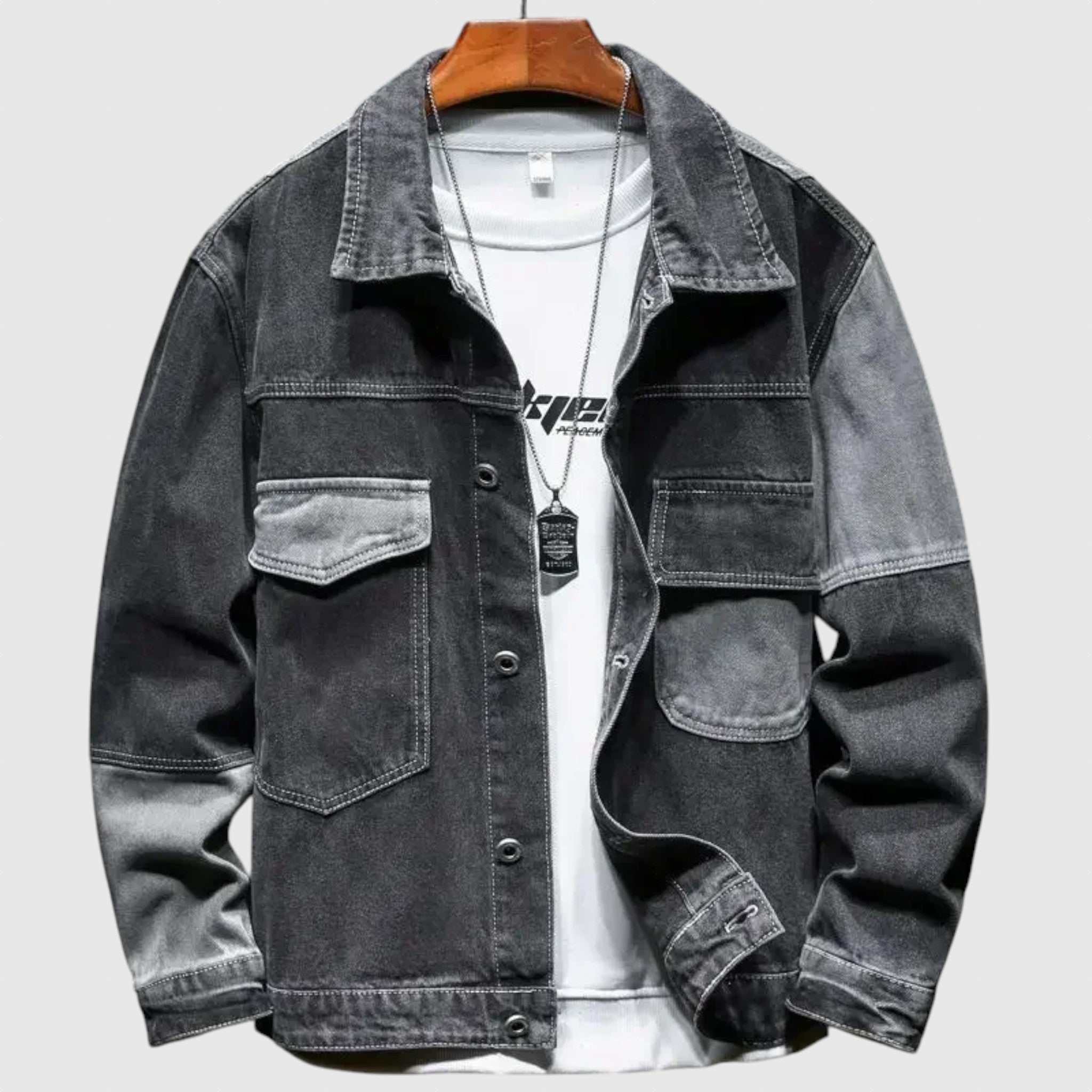 Zsófia | Időtlen ferfi farmerdzseki stílusos