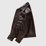 Todor | Férfi bőrkabát stílusos és kényelmes 