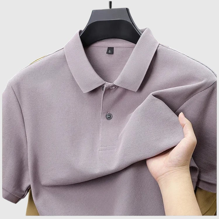 Aladár | Férfi pamut pole elegans