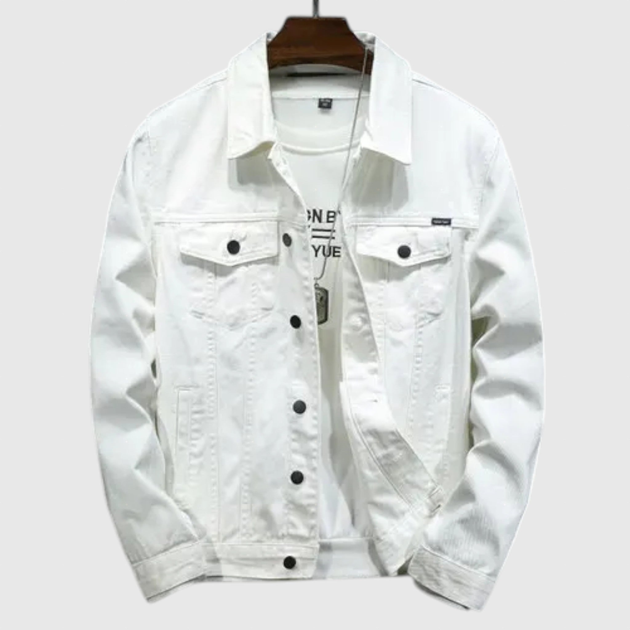 János | Klasszikus ferfi farmerdzseki kényelemmel