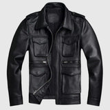 Todor | Férfi bőrkabát stílusos és kényelmes 