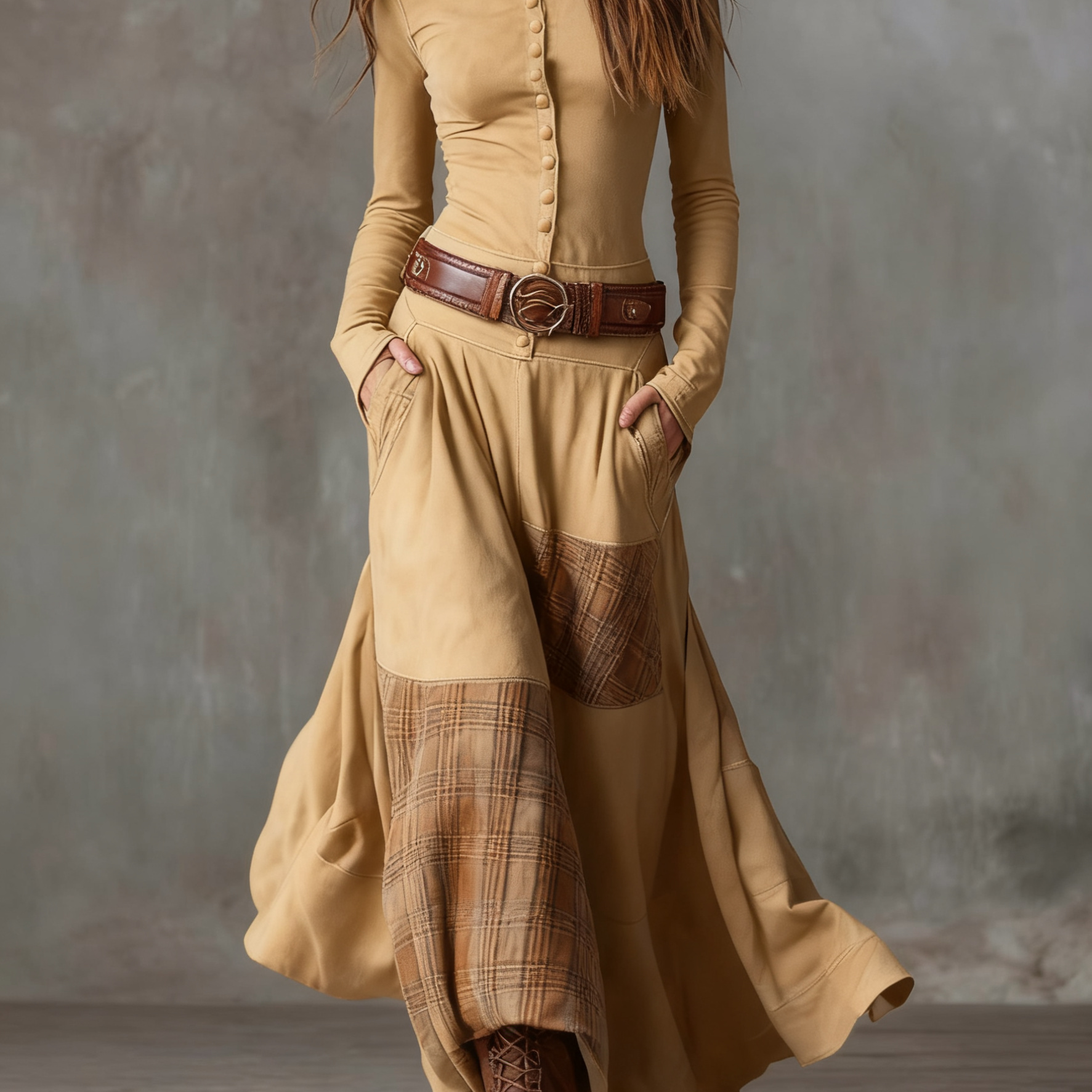 Orlix | Letisztult maxi ruha