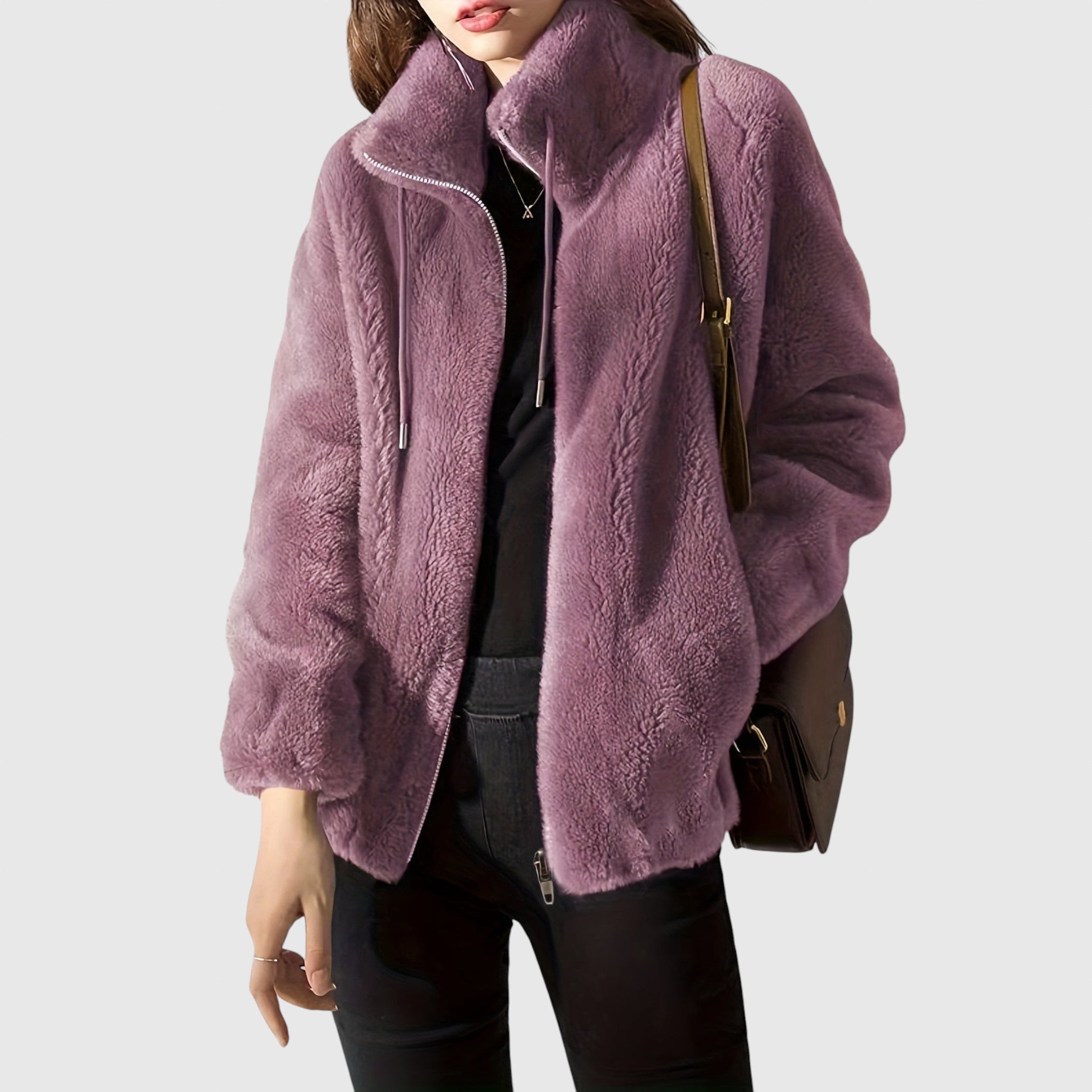 Mogyoró | Avelora dzseki kényelmes elegáns