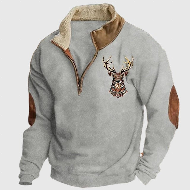 Jack | Jack zipzáras kényelem pulóver