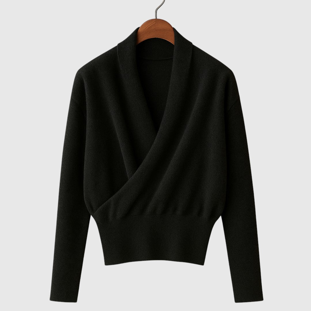 Elena | Elegant V-neck sweater