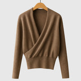 Elena | Elegant V-neck sweater