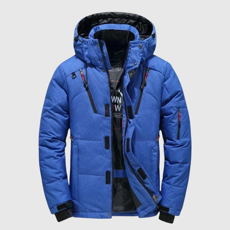 André | Pehelykönnyű kapucnis dzseki zsebekkel 