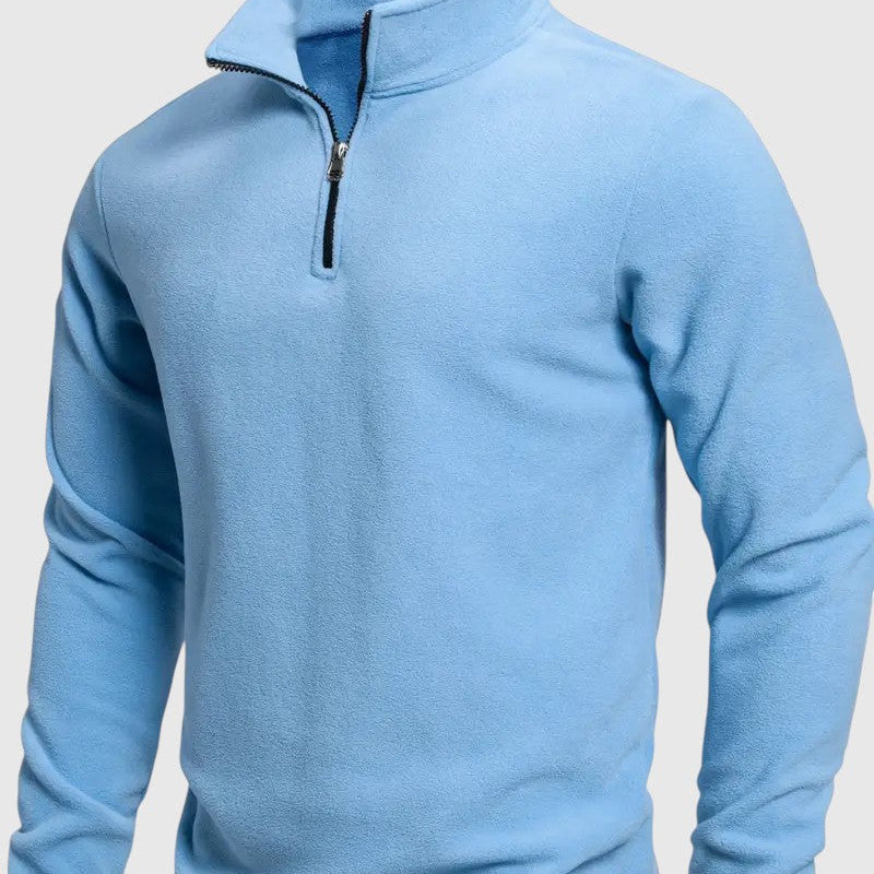 Kornél | Elegáns férfi cipzáras felső