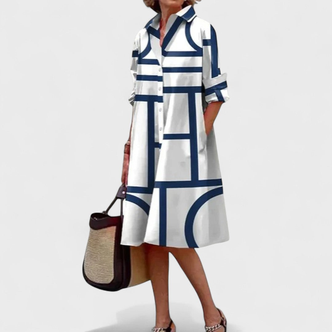 Stella | Stella ruha geometrikus mintával