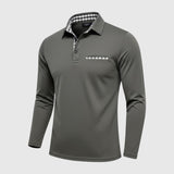 Iván | Elegáns ferfi hosszú ujjú polóing